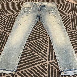 Pilcro Hyphen embellished jeans size 27